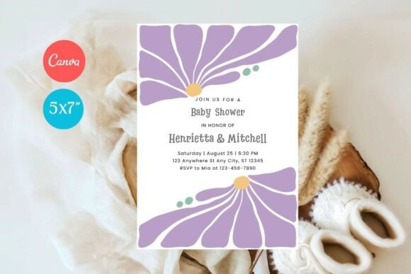 Baby Shower Invitation Template 352