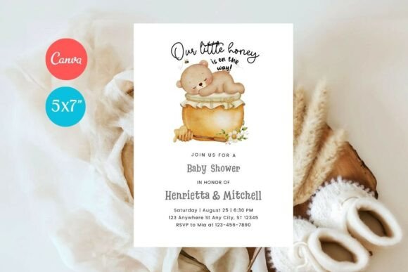 Baby Shower Invitation Template 353