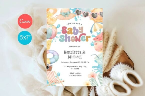 Baby Shower Invitation Template 356