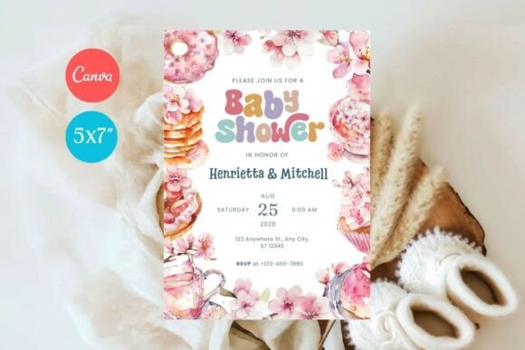 Baby Shower Invitation Template 358