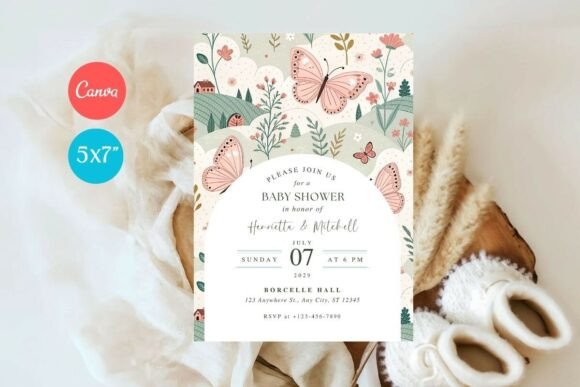 Baby Shower Invitation Template 361