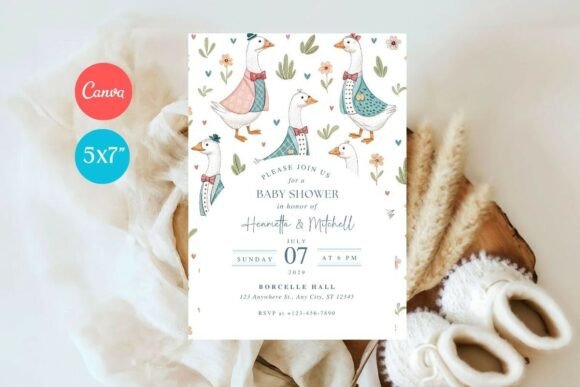 Baby Shower Invitation Template 363