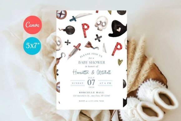 Baby Shower Invitation Template 364
