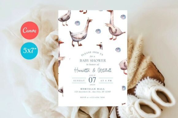 Baby Shower Invitation Template 365