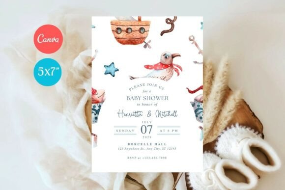 Baby Shower Invitation Template 366