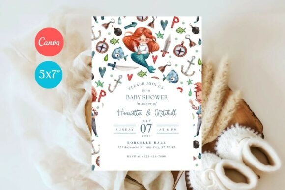 Baby Shower Invitation Template 370