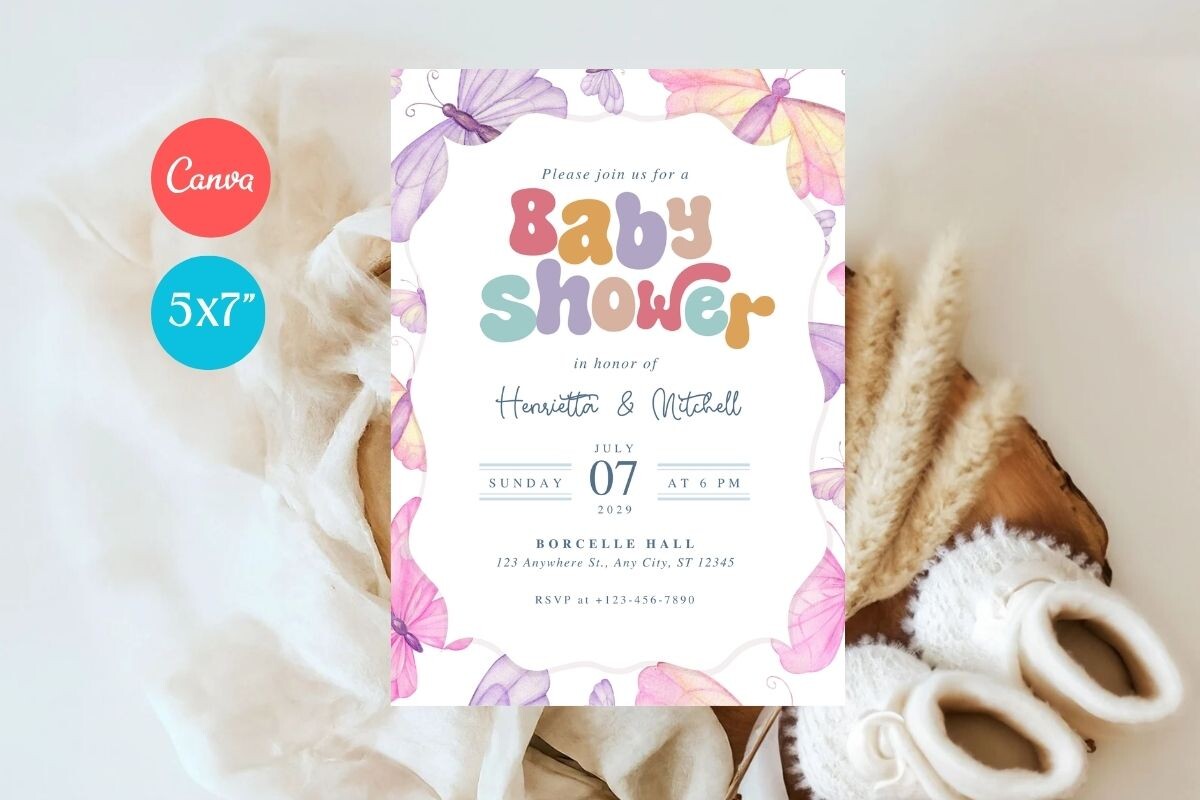 Baby Shower Invitation Template 371