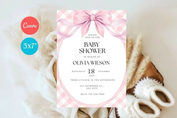 Baby Shower Invitation Template 374