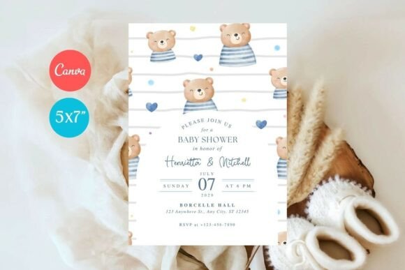 Baby Shower Invitation Template 376