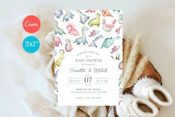 Baby Shower Invitation Template 377