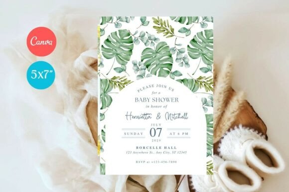 Baby Shower Invitation Template 379