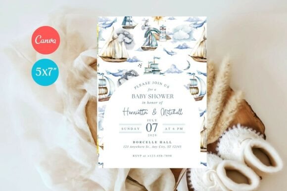 Baby Shower Invitation Template 382