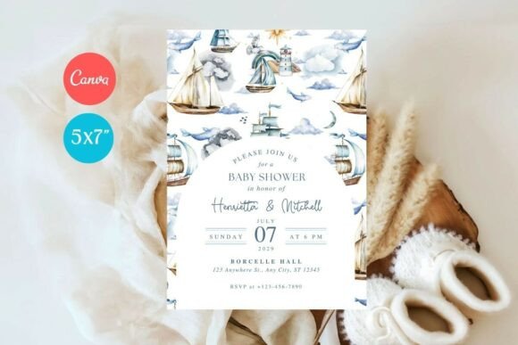 Baby Shower Invitation Template 383