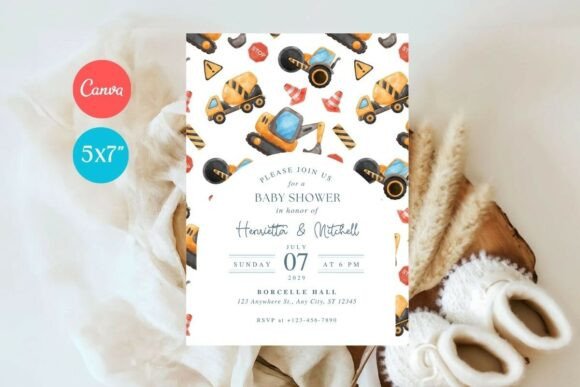 Baby Shower Invitation Template 385