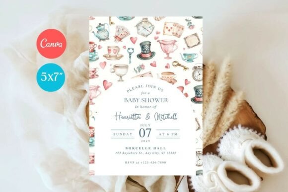 Baby Shower Invitation Template 388