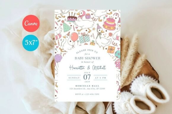 Baby Shower Invitation Template 389