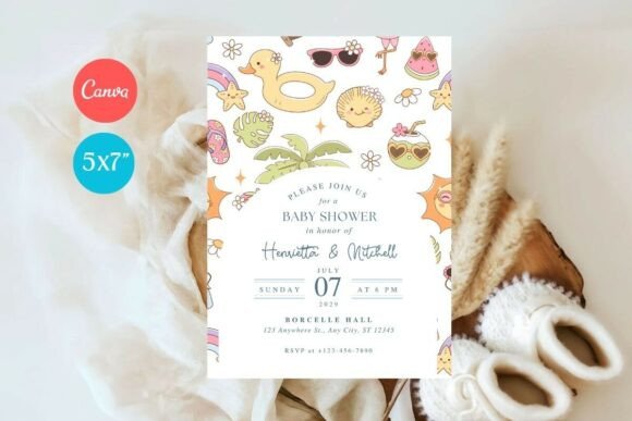 Baby Shower Invitation Template 390