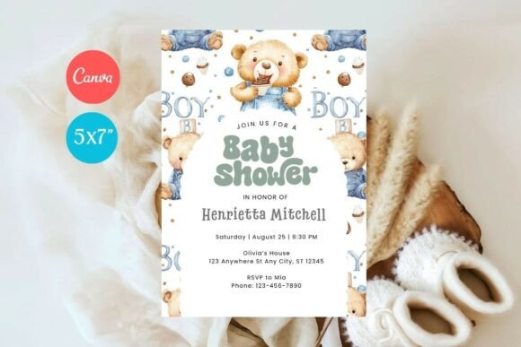 Baby Shower Invitation Template 392