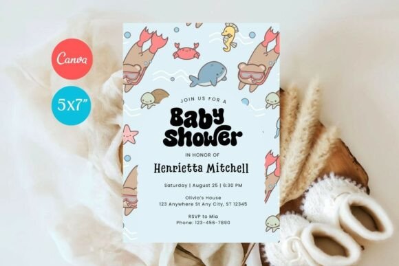 Baby Shower Invitation Template 399