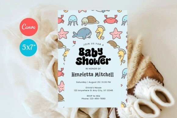 Baby Shower Invitation Template 400