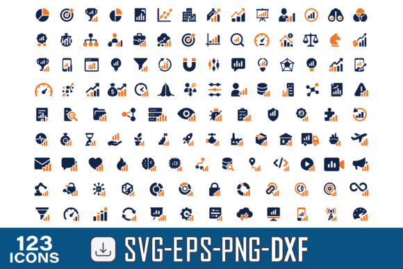 Business Analytics Icon Set