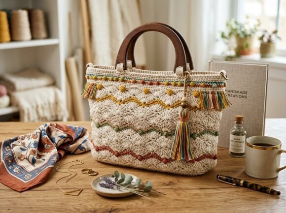 Elegant Crochet Handbag Pattern - free crochet bag pattern