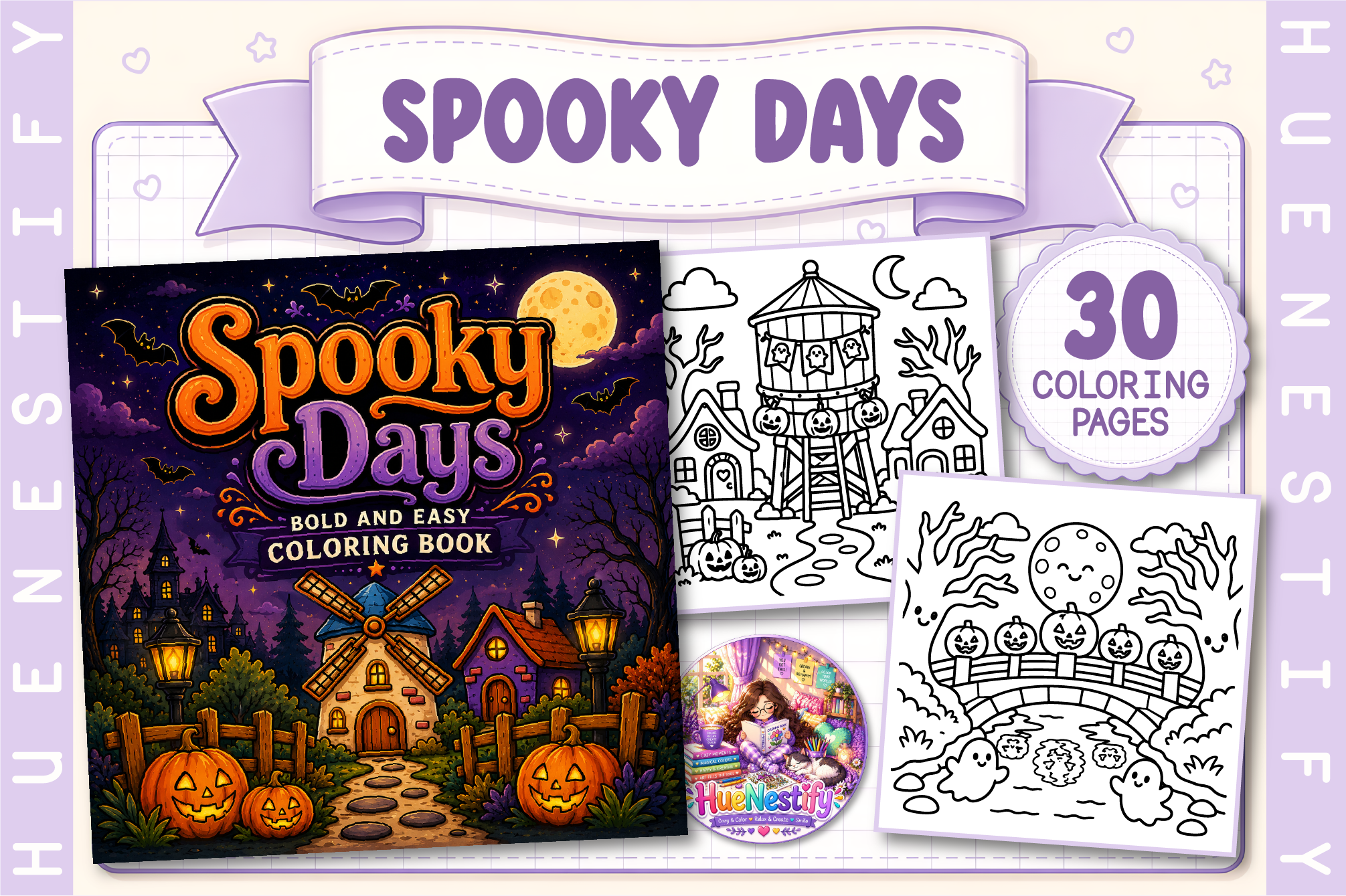 Spooky Days Coloring Book