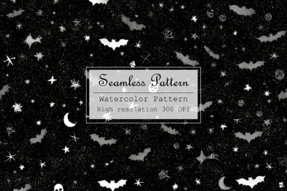 Spooky Halloween Digital Paper Bundle