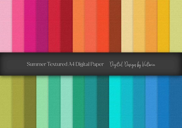 Summer Textured A4 Digital Paper