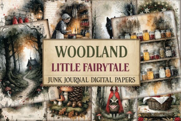 Woodland Little Fairytale Junk Journal