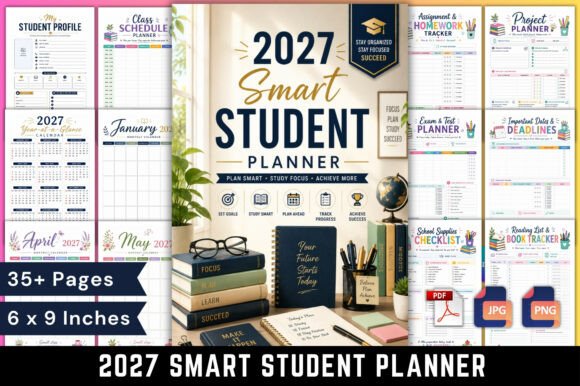 2027 Smart Student Planner