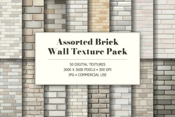 Assorted Brick Wall Texture Pack