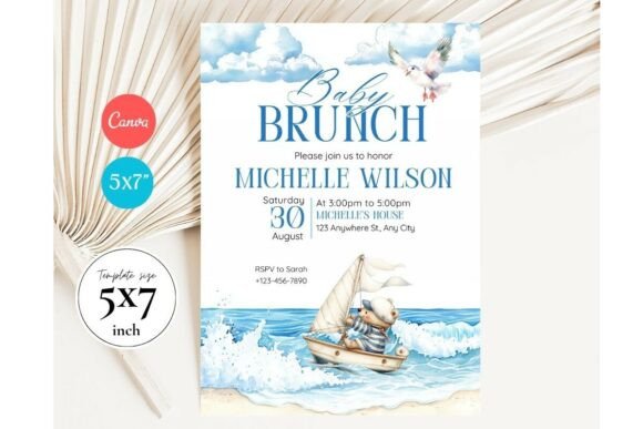 Baby Shower Invitation Template 402