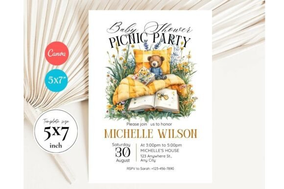 Baby Shower Invitation Template 405