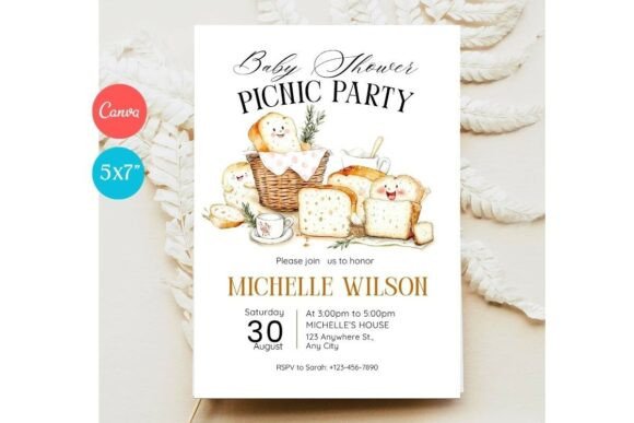 Baby Shower Invitation Template 406