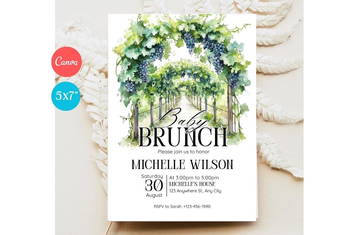 Baby Shower Invitation Template 410