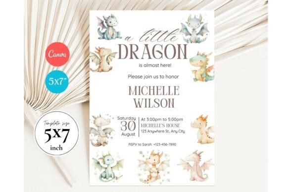 Baby Shower Invitation Template 412