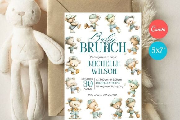 Baby Shower Invitation Template 413