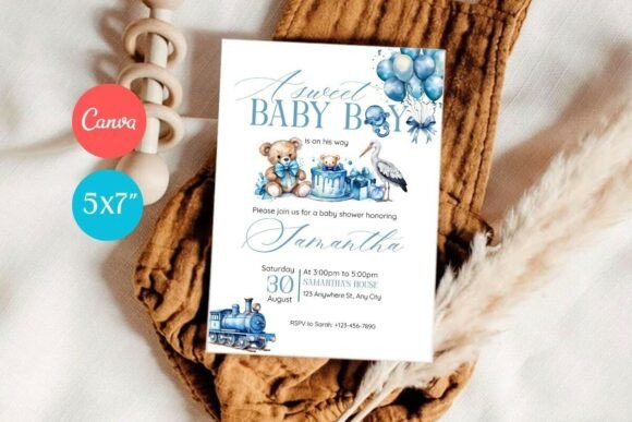 Baby Shower Invitation Template 415