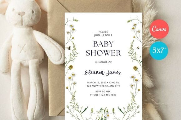 Baby Shower Invitation Template 420