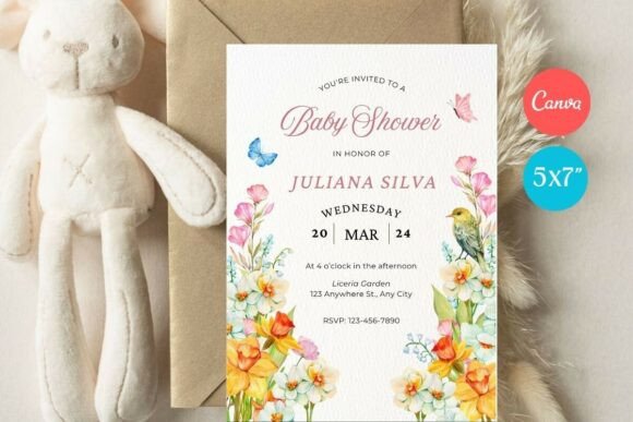 Baby Shower Invitation Template 424
