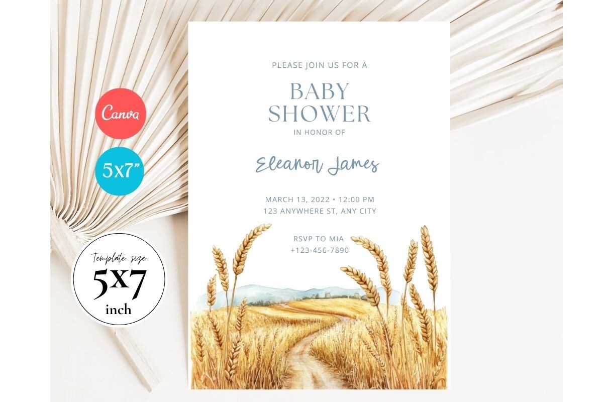 Baby Shower Invitation Template 425