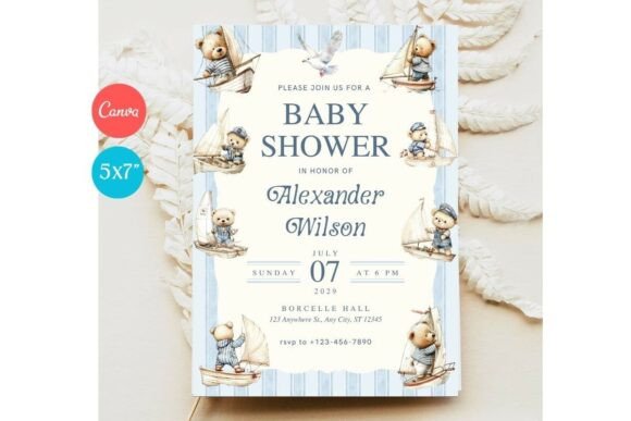 Baby Shower Invitation Template 426