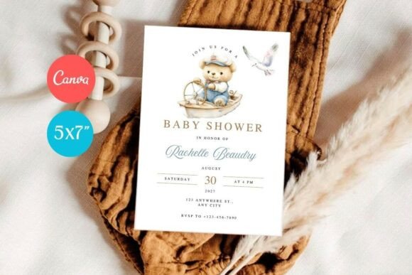 Baby Shower Invitation Template 427