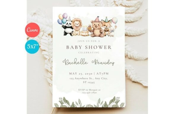 Baby Shower Invitation Template 430