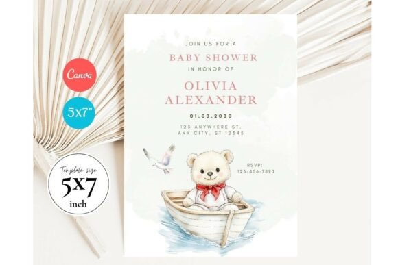 Baby Shower Invitation Template 433