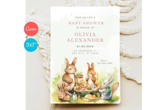 Baby Shower Invitation Template 434