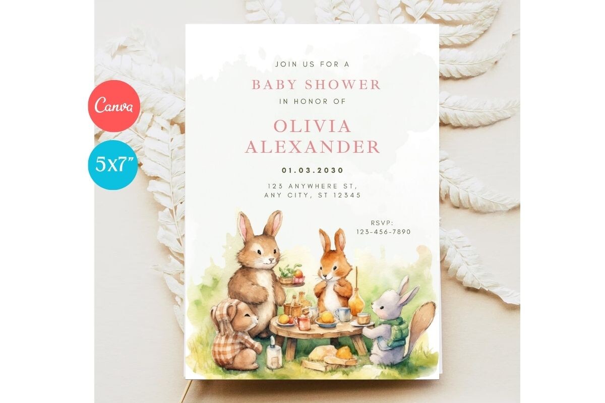 Baby Shower Invitation Template 434