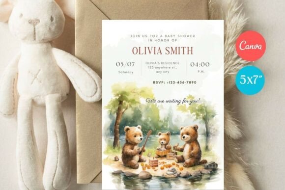 Baby Shower Invitation Template 436