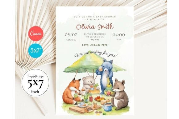 Baby Shower Invitation Template 437